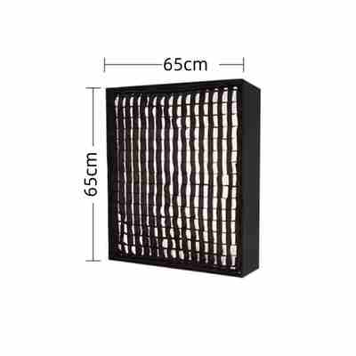 Portable Roll-up LED Light Adjustable Color Temperature 3200K-5600K Remote Control 200W Grid Softbox for Photography Live proveedor
