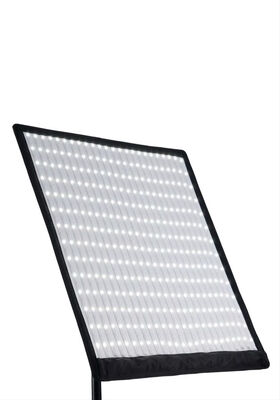 Portable Roll-up LED Light Adjustable Color Temperature 3200K-5600K Remote Control 200W Grid Softbox for Photography Live proveedor