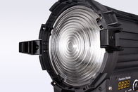 El estudio de la TV enciende el color alto TLCI/CRI del BI de la iluminación de la etapa de 200W LED Fresnel con control de DMX proveedor