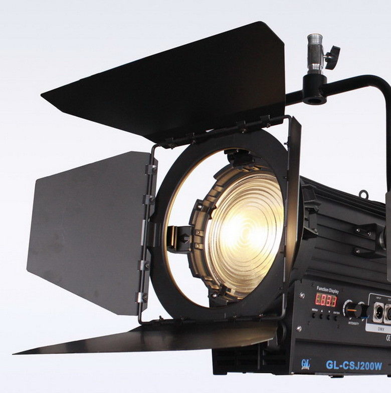 Reemplazo de tungsteno 200W luz de fresno LED alta TLCI / CRI para iluminación de estudio de televisión ((Yugo operado por polo) proveedor